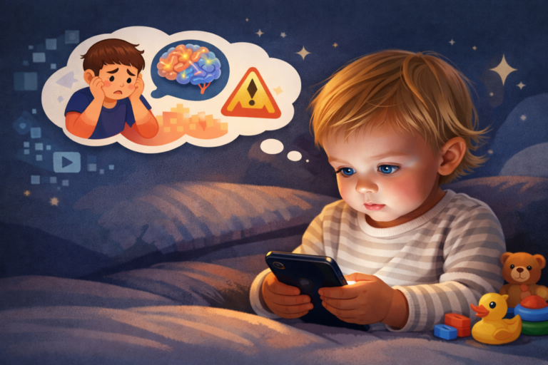 Why Gadgets Are Harmful for Toddlers: A Study on Screens and Anxiety